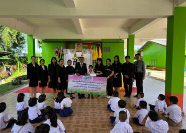 ลงพื้นที่เยี่ยมให้กำลังใจ เด็กชายภูมิพัฒน์ เพ็งคำภู ชั้น ป.5 โรงเรียนบ้านติ้วสันติสุข ที่ประสบอุบัติเหตุกระดูกนิ้วก้อยซ้ายมือหัก